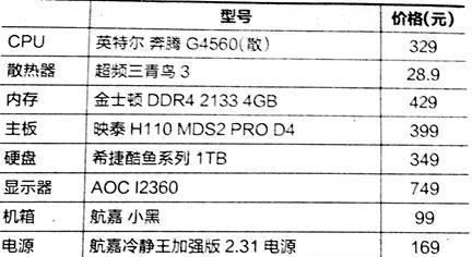 电脑主机配置要怎么配，打造高效与稳定的计算机硬件组合